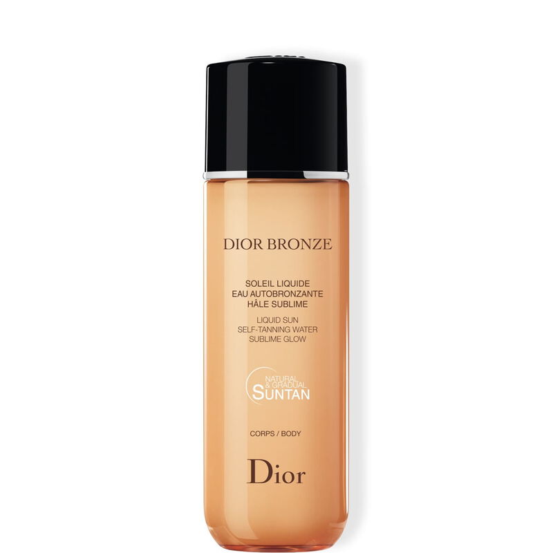 dior liquid sun  selftanning water  sublime glow