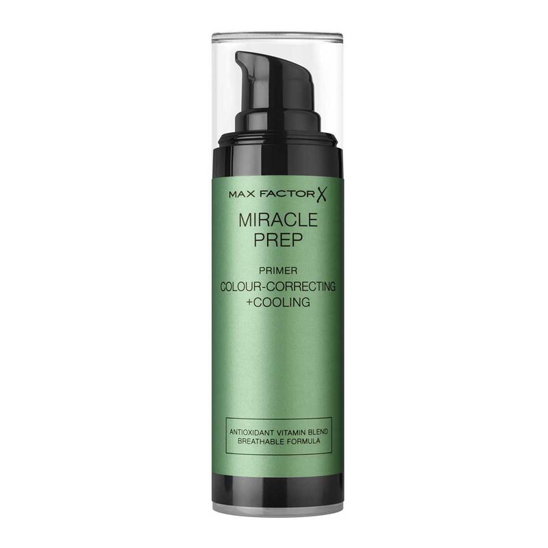 Miracle Prep Colour-Correcting + Cooling Primer max factor miracle prep colourcorrecting + cooling primer