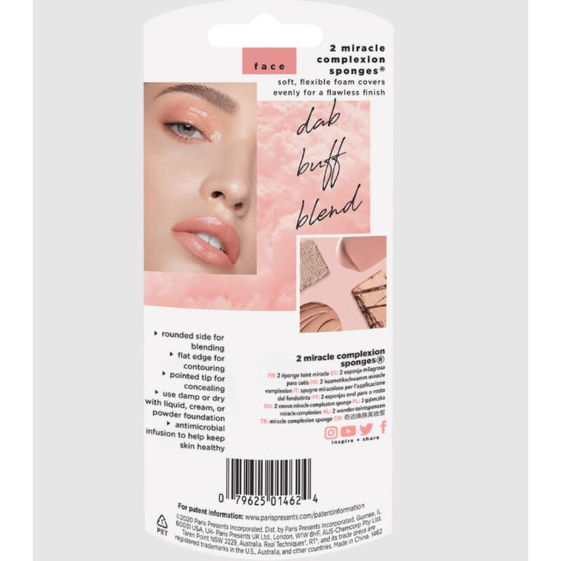 real techniques miracle complexion sponge duo
