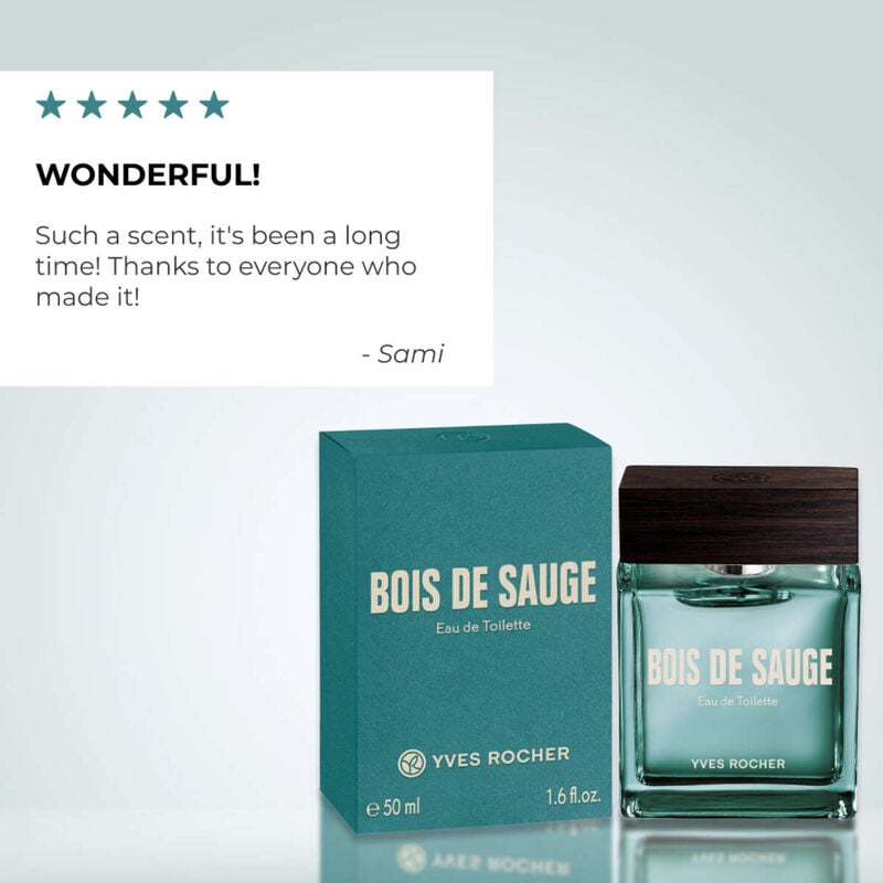 Bois de Sauge Eau de Toilette yves rocher bois de sauge eau de toilette