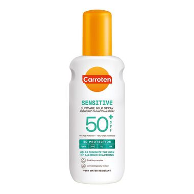 faces كاروتين سنسيتف بخاخ حليب شمسية spf 50    200 مل