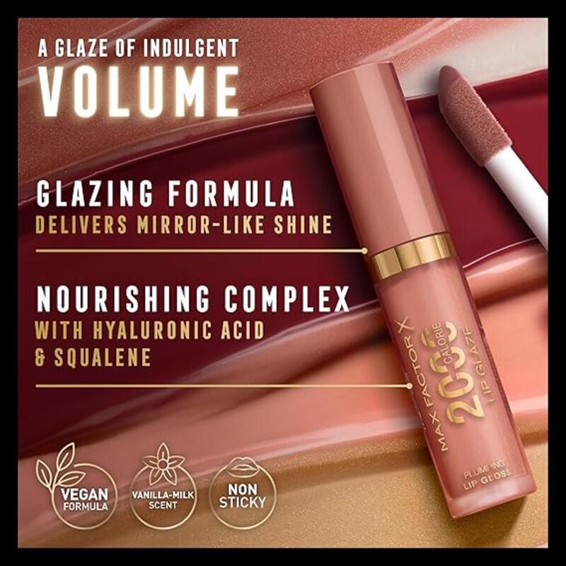 max factor max factor 2000 calorie lip gloss honey creme, 4.4ml