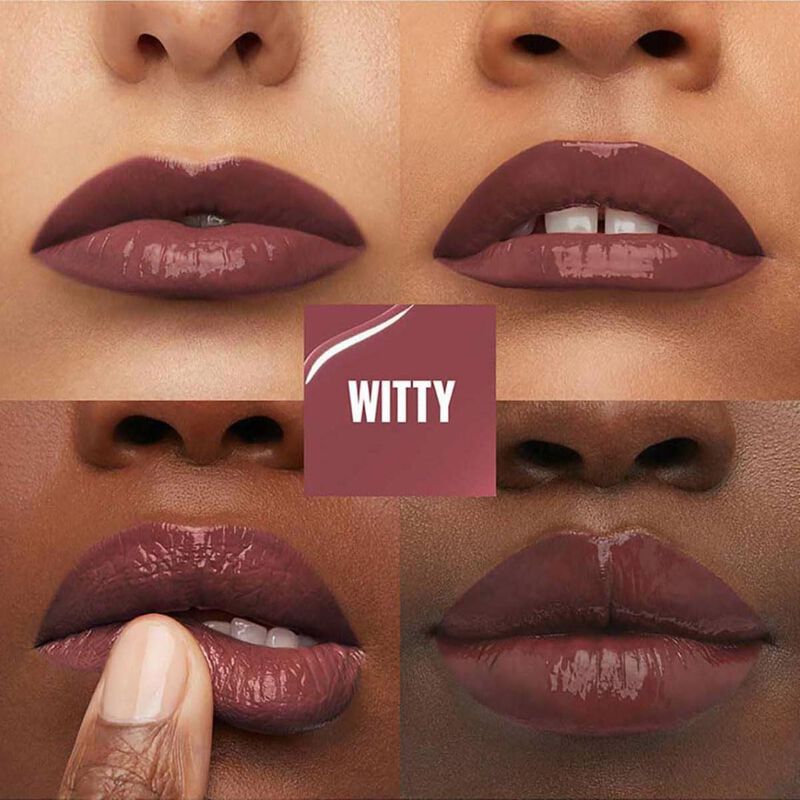 maybelline new york superstay vinyl ink longwear transfer proof gloss lipstick, 40 witty