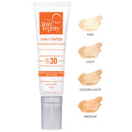 5 IN 1 Tinted Sunscreen Moisturizer Broad Spectrum SPF 30 faces 5 in 1 tinted sunscreen moisturizer broad spectrum spf 30