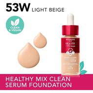 Healthy Mix Serum Foundation – 52W Light Beige, 30ml faces healthy mix serum foundation 52w light beige 30ml