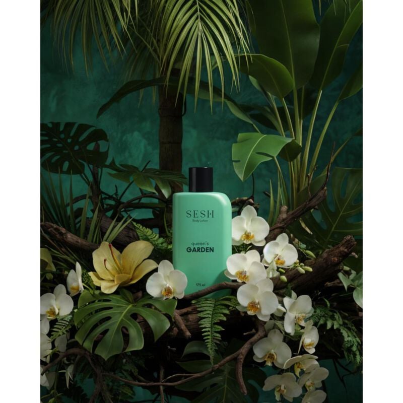sesh sesh  queen's garden body lotion