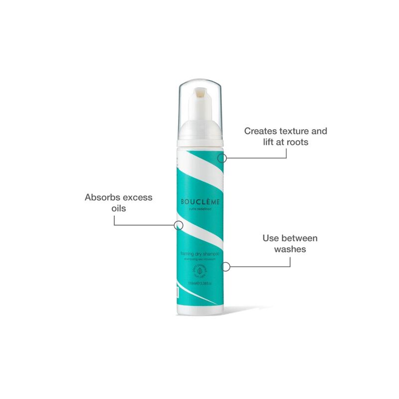 boucleme foaming dry shampoo