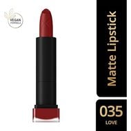faces max factor velvet matte lipstick   love