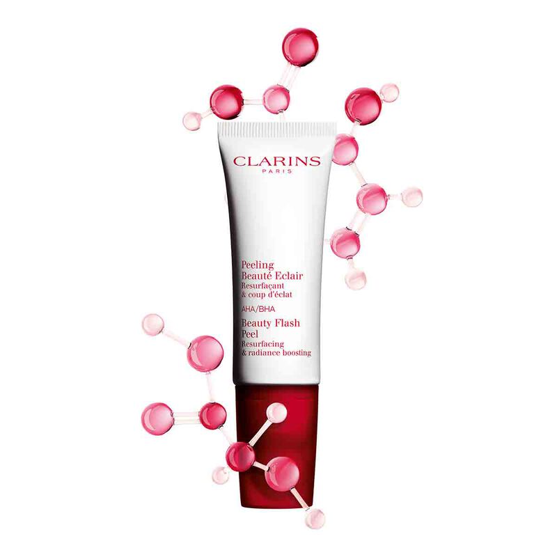 clarins beauty flash face peel 50ml