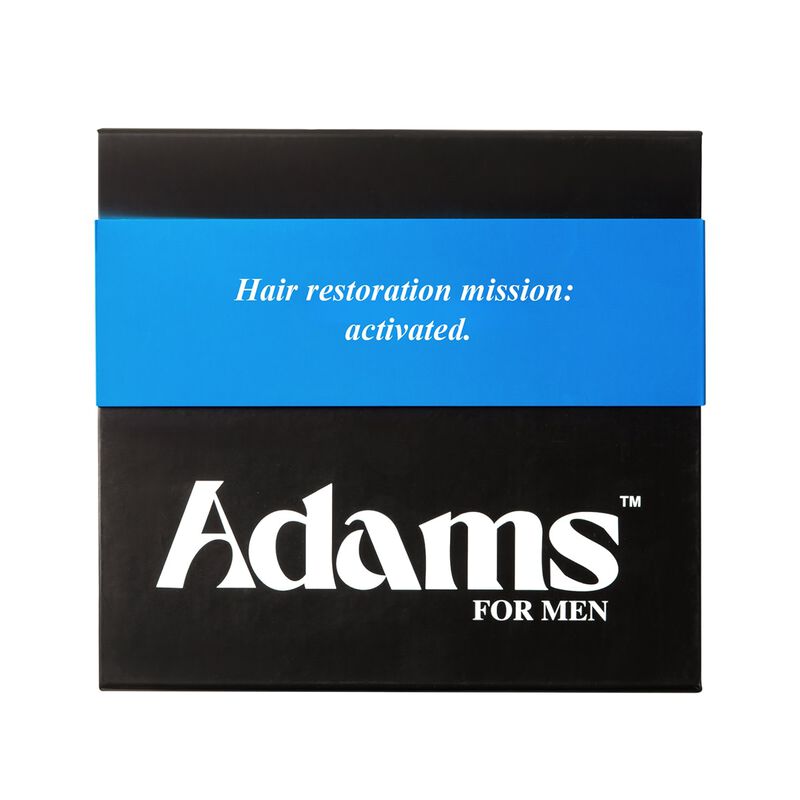 adams for men روتين عناية الشعر