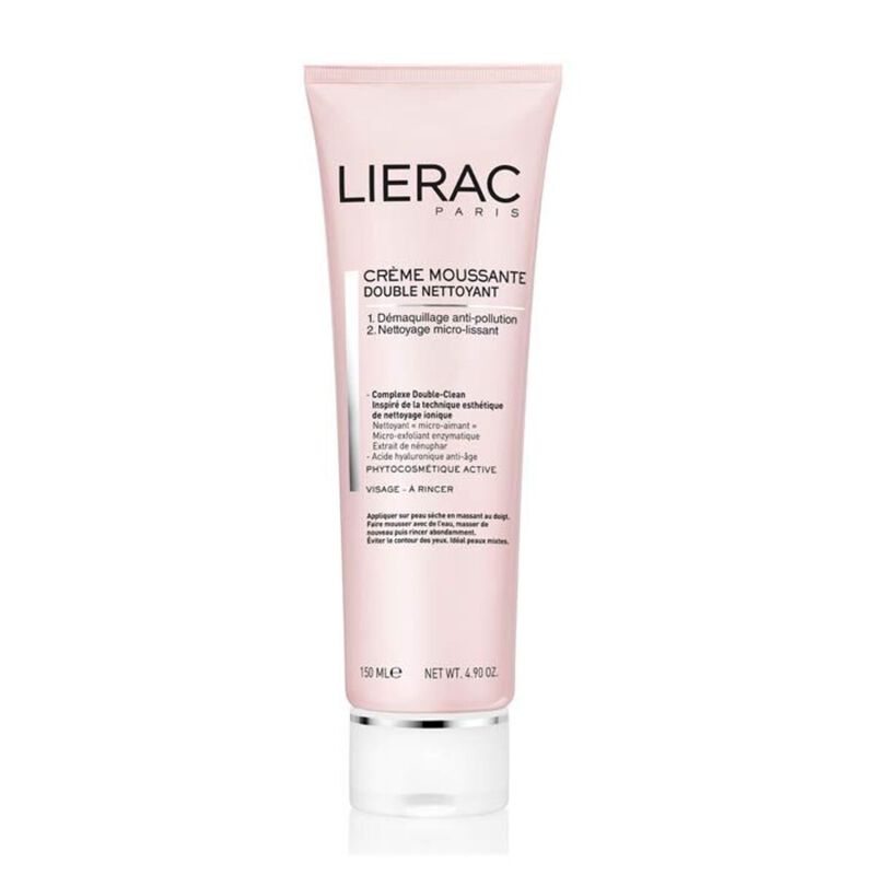 lierac double cleanser foaming cream 150 ml