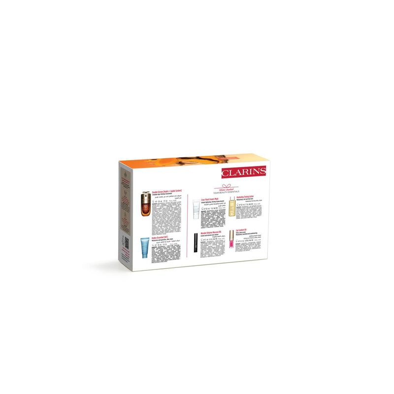 clarins double serum & hydra essentiel collection
