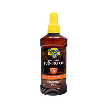 faces banana boat tanning oil spf 8  0885