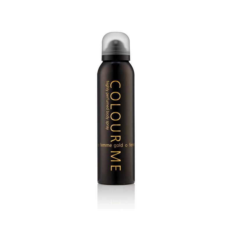 colour me colour me body spray for women gold 150ml