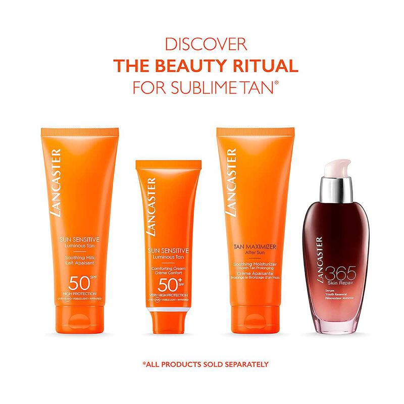 lancaster sun sensitive delicate softening milk spf30 125ml