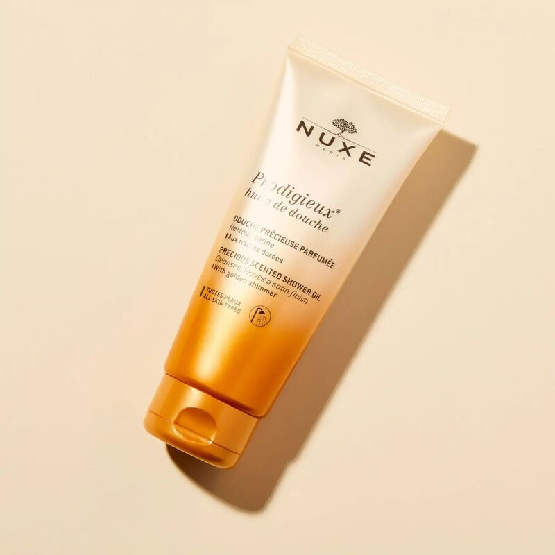 nuxe prodigieux precious scented shower gel