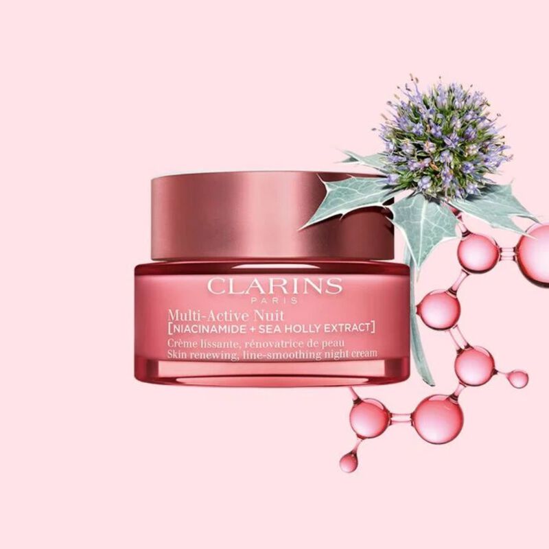 clarins multi active night face cream 50ml  all skin types
