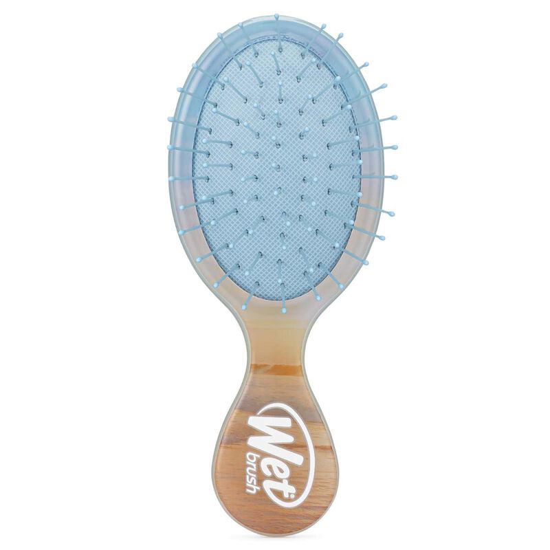 wet brush mini detangler blue