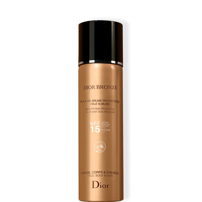 dior dior bronze beautifying protective oil in mist sublime glow spf 15