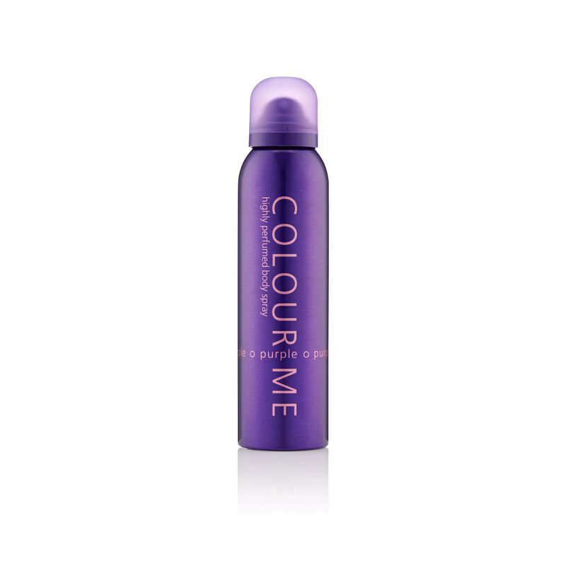 colour me colour me body spray for women purple 150ml