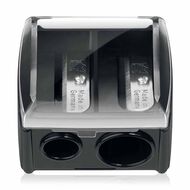 faces double barrel pencil sharpener