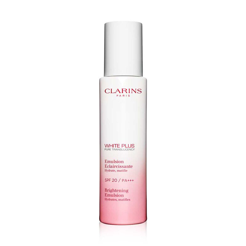 clarins white plus brightening emulsion spf 20