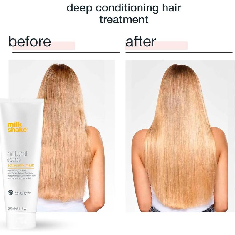 ميلك شيك ماسك الحليب للشعر