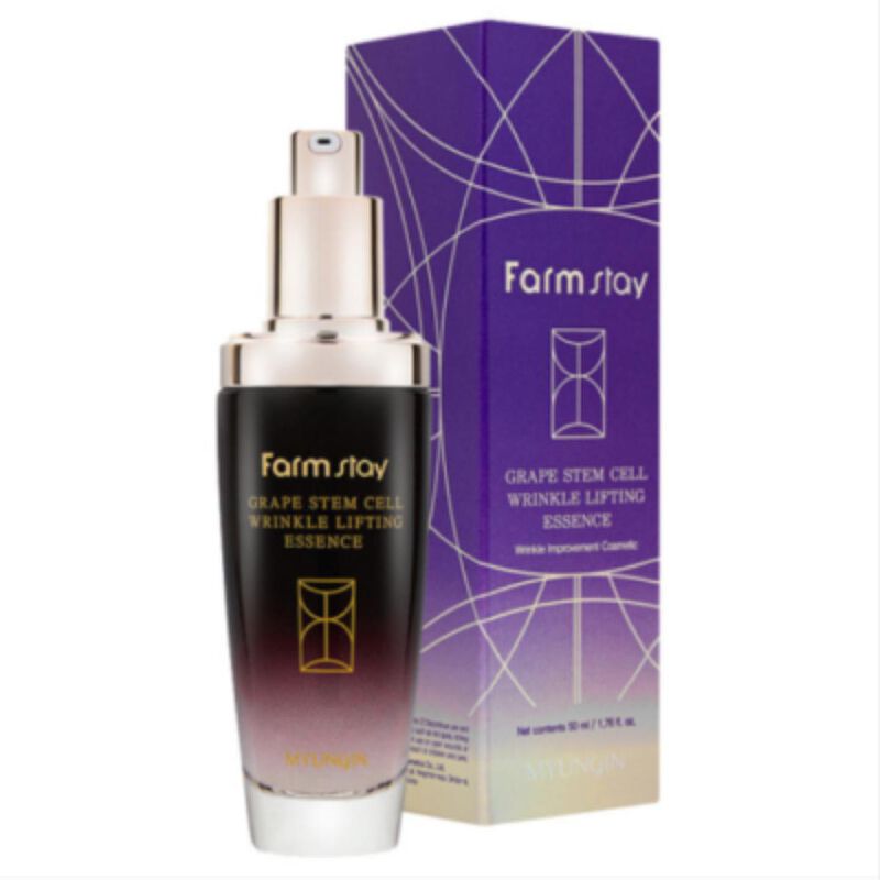 farm stay farmstay grape stem cell facial essence 50 ml