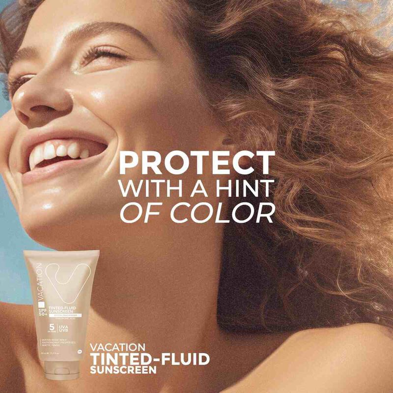 vacation vacation tinted – fluid sunscreen 50ml