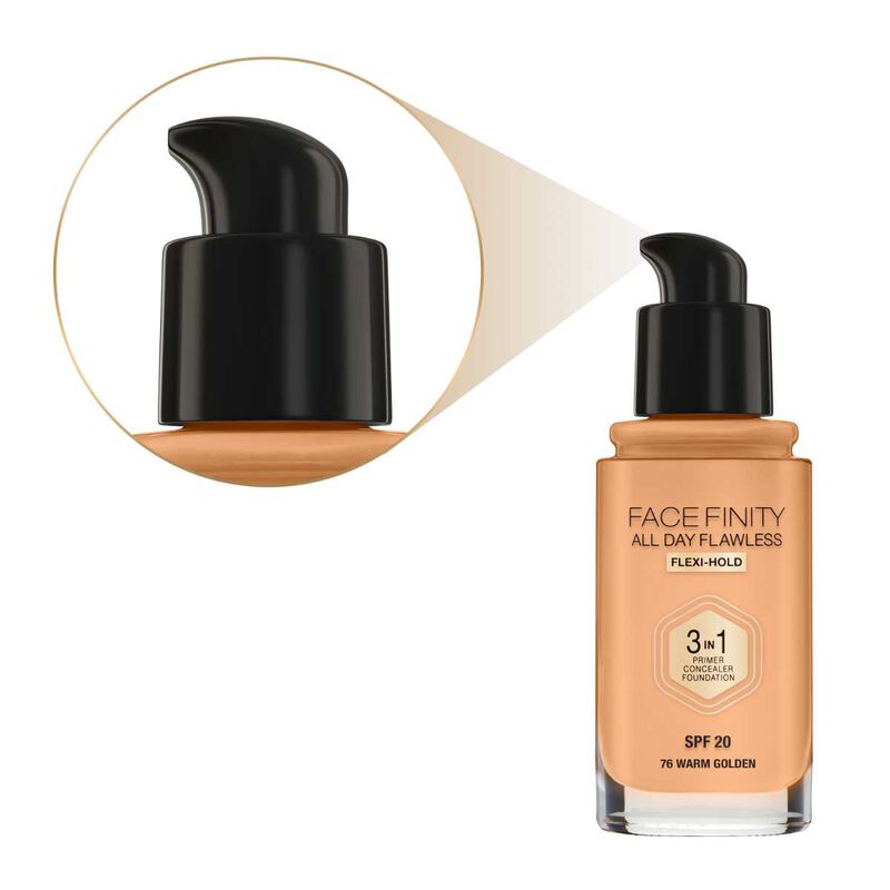Facefinity All Day Flawless 3 in 1 Foundation max factor facefinity all day flawless 3 in 1 foundation