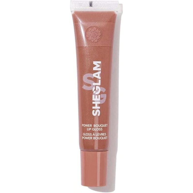 sheglam sheglam power bouquet lip gloss sunny sands shiny tinted moisturizing