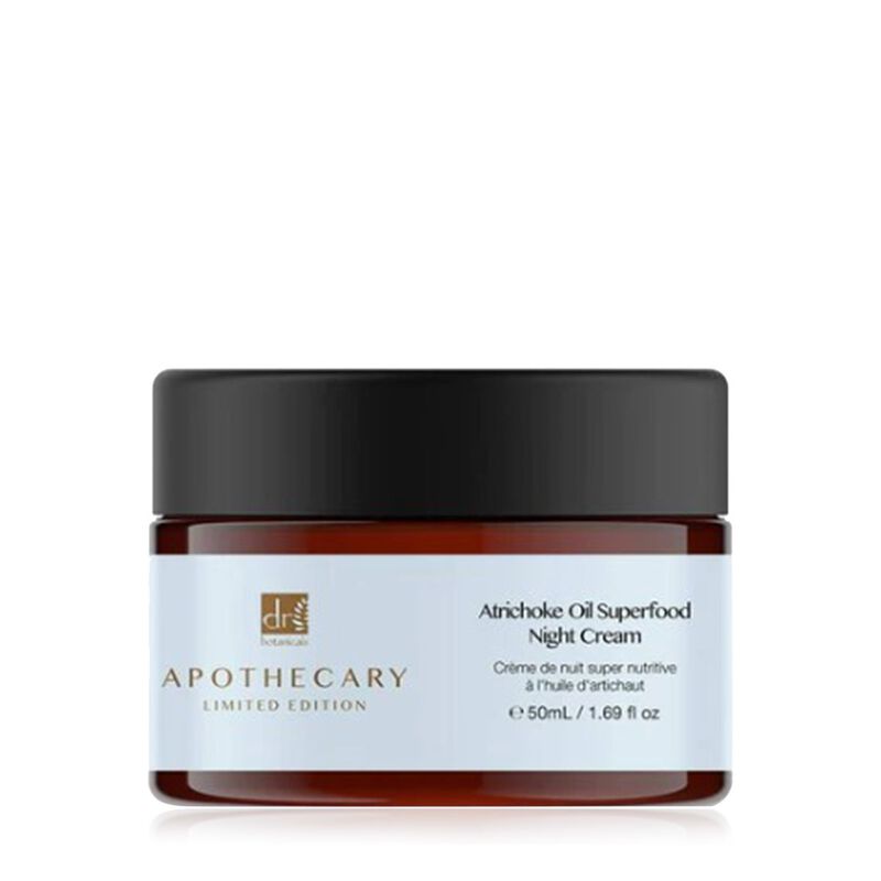 Artichoke Oil Superfood Night Cream dr. botanicals artichoke oil superfood night cream