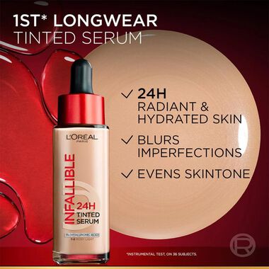 Infallible 24H Tinted Serum 0.5-2 Very Light faces infallible 24h tinted serum 0 5 2 very light