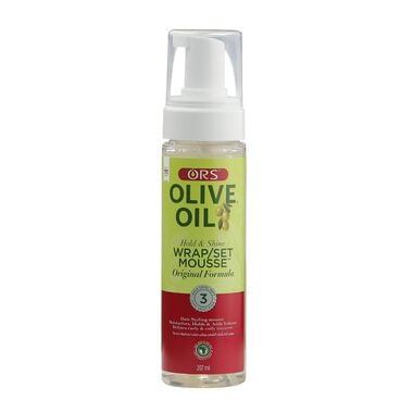 faces olive oil hold   shine hair mousse