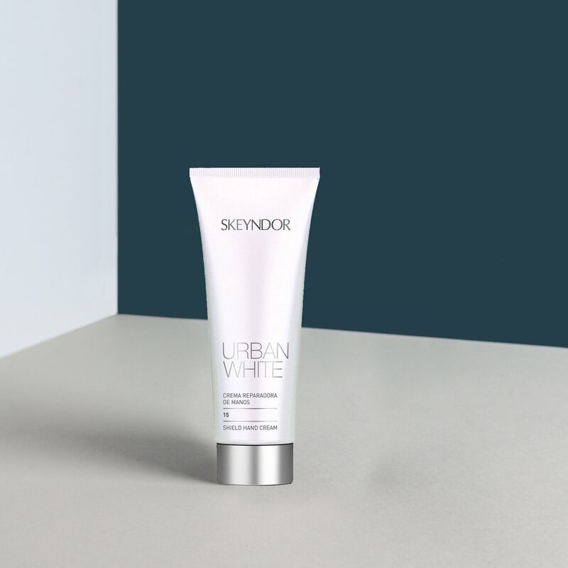 skeyndor urban white pro shield hand cream