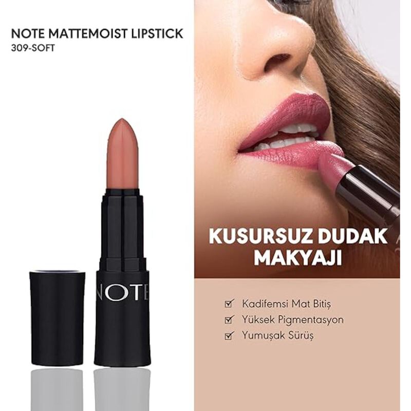 note note mattemoist lipstick 309