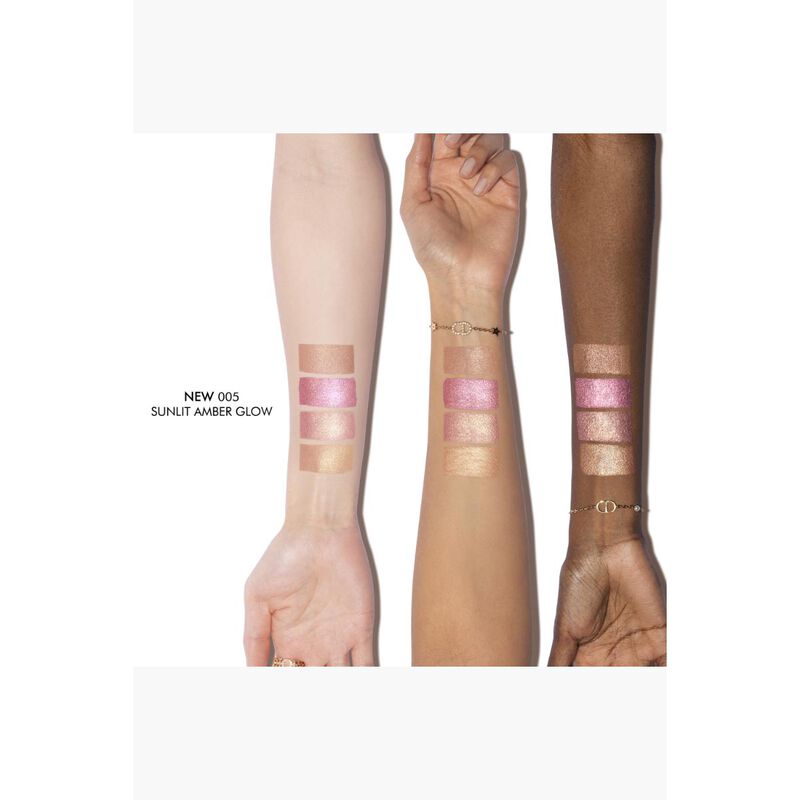 dior backstage glow maximizer palette 005 sunlight amber glow