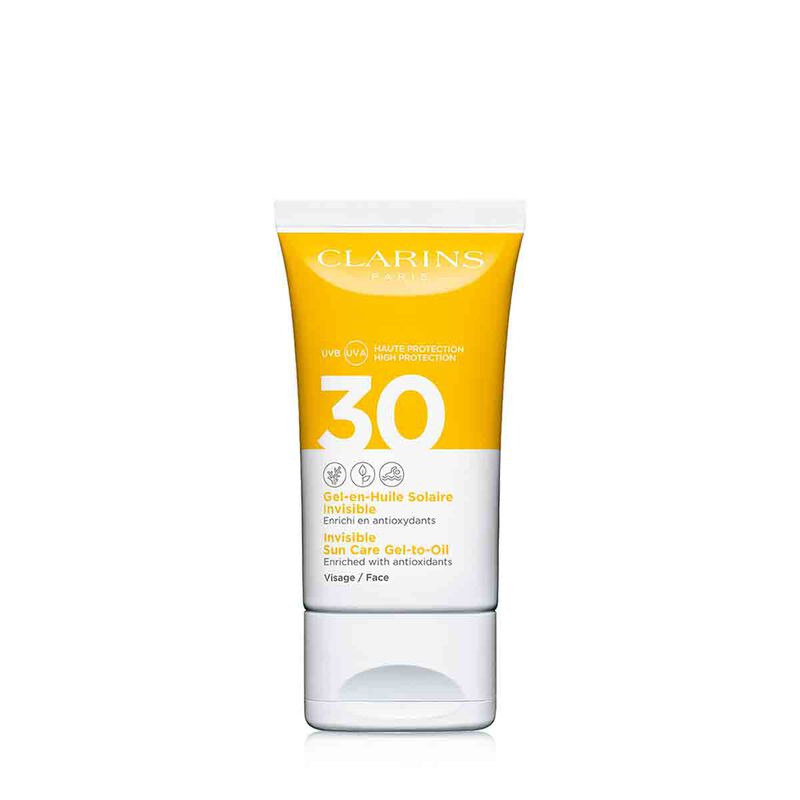 Invisible Gel-in-Oil Facial Sun Care UVA/UVB 30 50ml clarins invisible gelinoil facial sun care uva/uvb 30 50ml