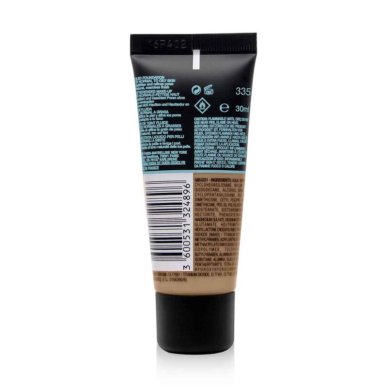maybelline new york fit me matte & poreless foundation