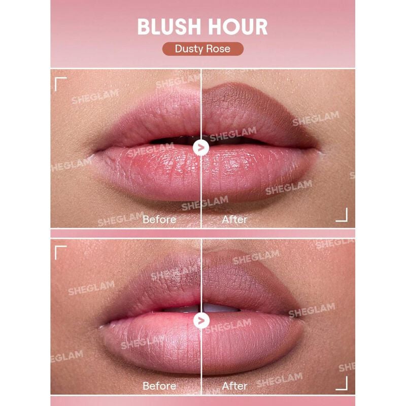 sheglam sheglam bold booster plumping lip liner blush hour