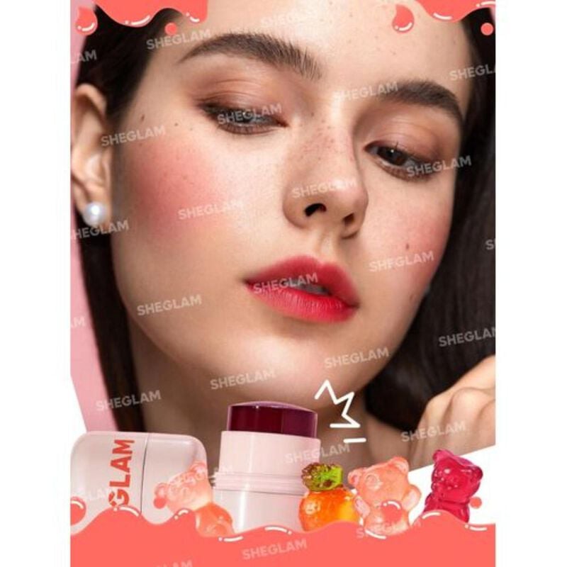 sheglam sheglam jellylicious hydrating lip & blush tint coucou