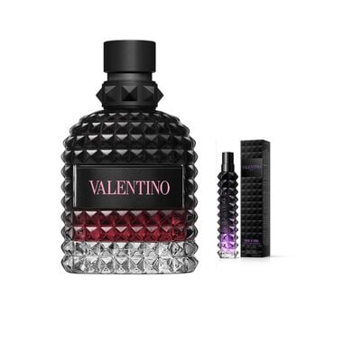 Born In Roma Uomo Intense 100 ml + 10ML Born In Roma Purple Uomo faces born in roma uomo intense 100 ml 10ml born in roma purple uomo