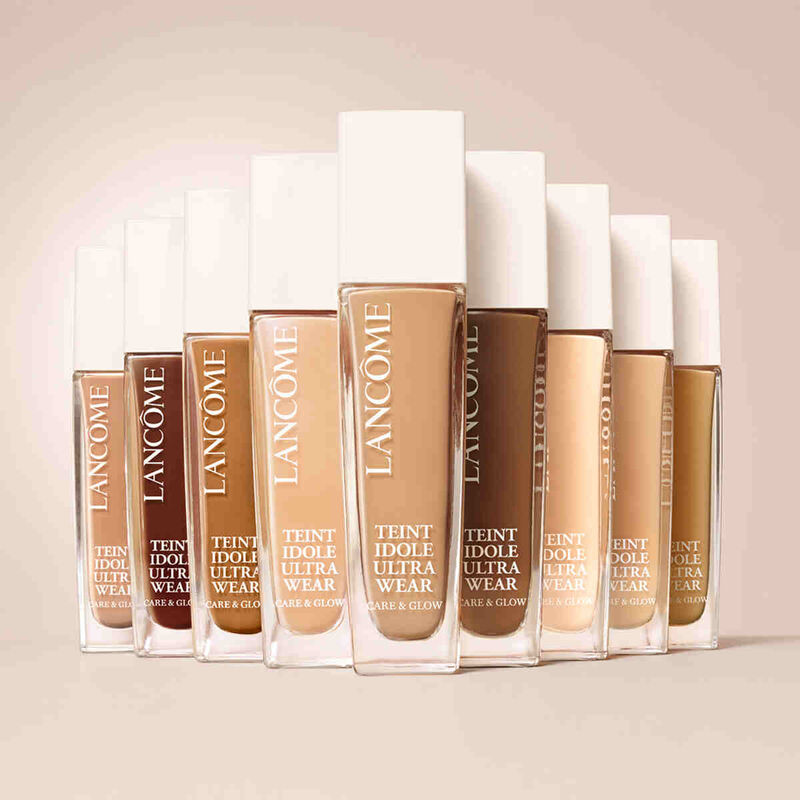 lancome teint idole ultra wear care & glow foundation​ with hyaluronic acid  400w