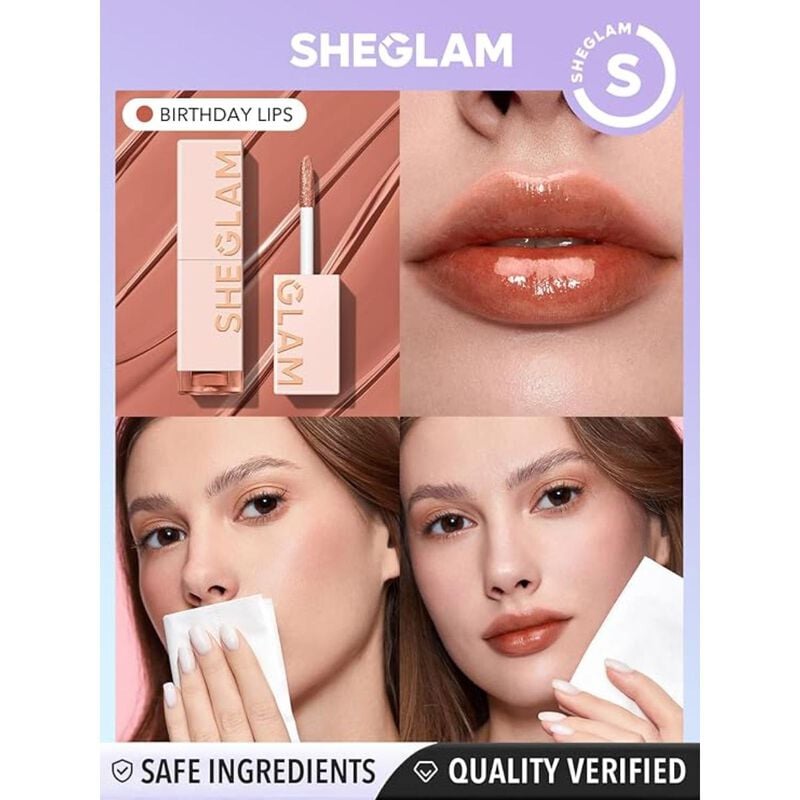 sheglam sheglam take a hint lip tint birthday lips