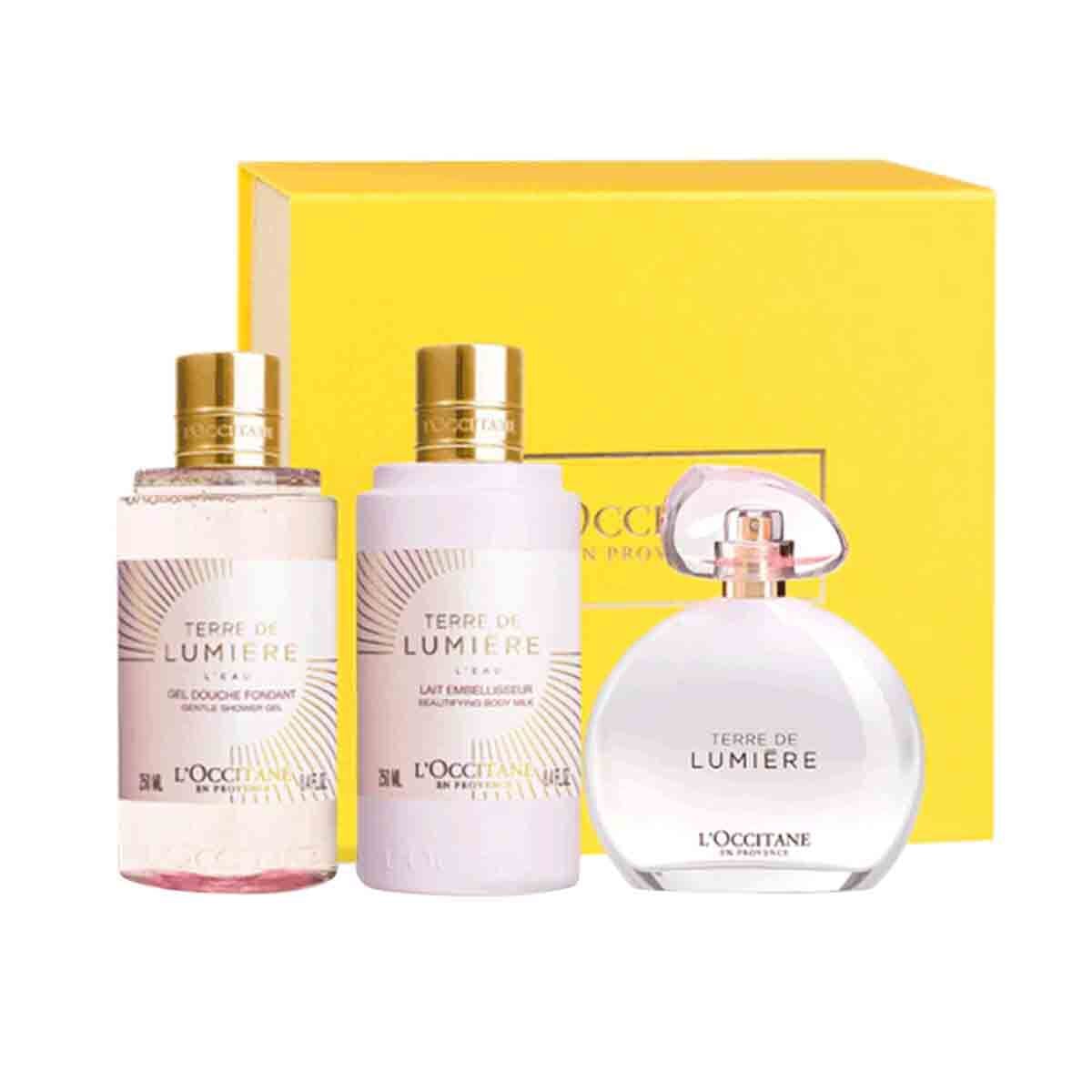 L'OCCITANE TERRE DE LUMIERE セット L'Occitane Terre de Lumiere L'eau Set