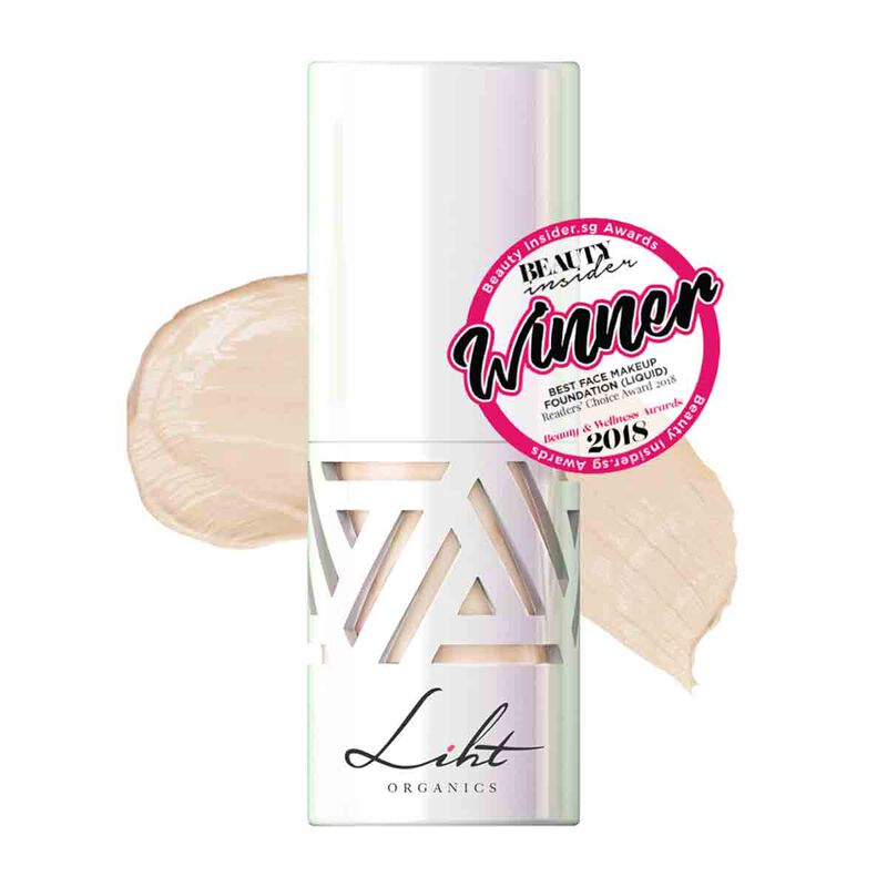 Youth Elixir Liquid Foundation liht organics youth elixir liquid foundation