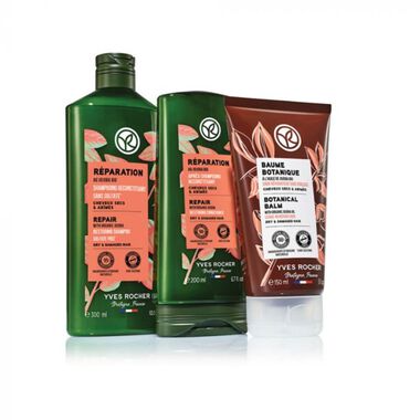 faces botanical balm with organic jojoba oil for dry   damaged hair