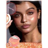 faces sheglam glowchi bouncy highlighter red bean