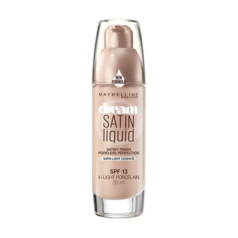 maybelline new york dream satin liquid foundation 04 light porcelain