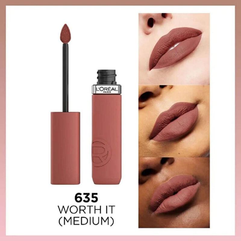 لوريال باريس كريم أساس nude matte resist 635 وورث md